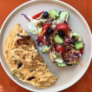 Beyaz Peynirli Omlet – Melt Coffee & Cacao